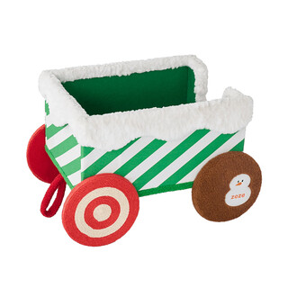 ZEZE圣诞小火车猫爬架猫窝一体冬季保暖四季通用猫咪睡窝猫架玩具 绿车厢