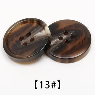 Fantasy buttons, windbreaker buttons, women's resin black buttons, high-end men's suits, coat buttons, accessories #13 2.8cm (10 pieces) free needle and thread