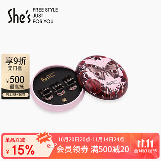 She s qianzi imitation crystal hair clip fashion bangs hair clip birthday gift for girlfriend ge color