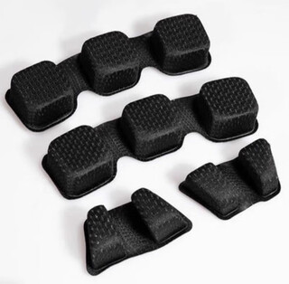 New kevlar helmet lined steel helmet 19 lined helmet cover camouflage sponge helmet cover screw accessories new full set of sponge