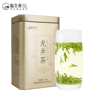 Juchenxiang 2024 longjing new tea spot tea canned spring tea mountain green tea wholesale mingqian special grade self-drink 250g canned