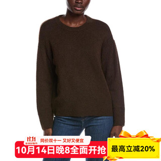 Vince camuto women's sweater warm and comfortable thickened blended daily commuting knitted simple versatile fashionable top brown one size |