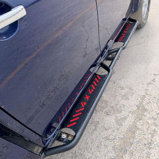 Suitable for off-road modification of great wall paofengjun 567 pickup truck, new manganese steel thickened competitive side pedals, model b. please note the model when placing an order.