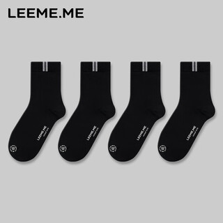 Grain rice deodorant antibacterial socks men's autumn and winter deodorant mid-calf socks breathable men's socks two-color men's socks