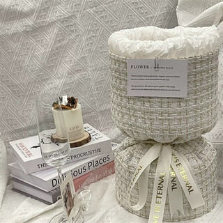 Xiaoxiangfeng finished product free package bouquet shell semi-finished diy flower package flower artifact valentine's day strawberry bouquet packaging single flower box