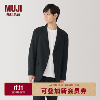 Muji men's jacket men's jacket early autumn men's suit small suit ad0uva4s black l 175/100a