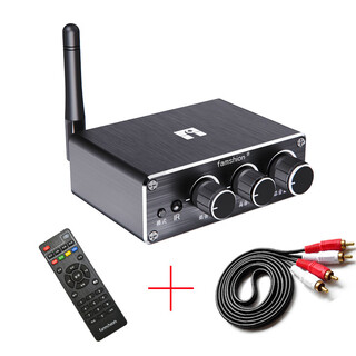 Fansheng famshion bluetooth receiver player adapter 5.2 player u disk microphone amplifier audio speaker conversion standard + two-to-two audio cable
