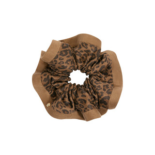 Xuanzi (shine) same model in the mall, modern leopard shadow series, fashionable leopard print headband, women's tooth comb hairpin, personalized fashionable hair accessory, round hairband 1 piece