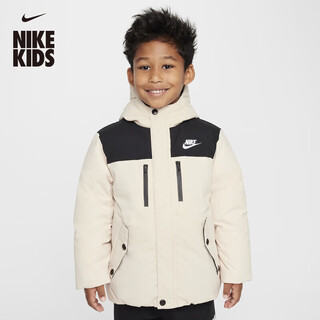 Nike toddlers outdoor three-proof down jacket winter boys' plush warm jacket nike hq7310