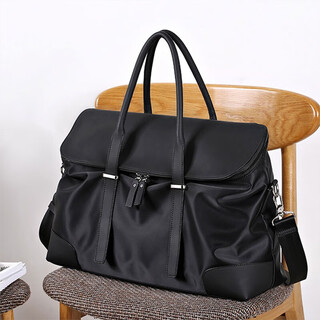 Pai baojue men's bag handbag briefcase large capacity travel bag nylon composite canvas computer bag business shoulder messenger bag
