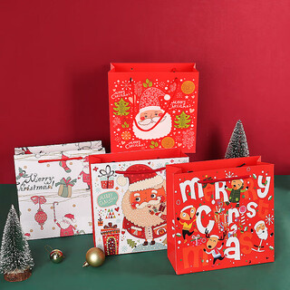 Extreme space christmas gift bags 4 pack christmas gift bags gift gift packaging bags birthday decoration gift box handbags