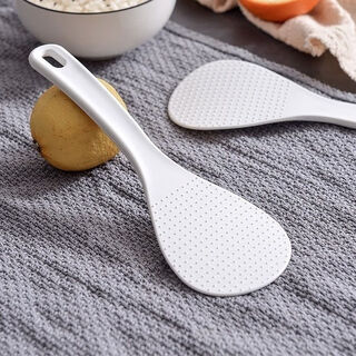 Fat donglai's same rice spoon and shovel, household rice spoon, non-stick rice shovel, creative rice-making artifact plastic, thickened white rice spoon, 1 pack