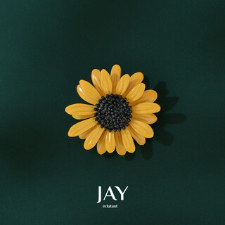 Jay sunflower brooch, female daisy corsage jewelry, birthday gift for mother, mother-in-law, elders