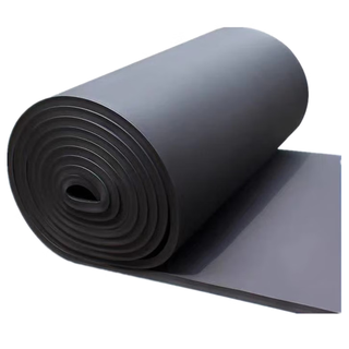 Aileliyoss b1 rubber-plastic insulation board with adhesive, black, thickness 50mm, 1 square meter
