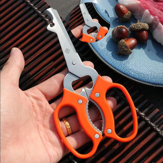 Zhang xiaoquan hangzhou scissors multi-function all-in-one kitchen multi-purpose scissors stainless steel scissors powerful chicken bone scissors mp-3 shanghai zhang xiaoquan qmp-3