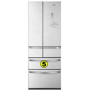 Suitable for haier casarte refrigerator sealing strip door sealing strip bcd356wacv wacb double door small leaf edge original 5 third layer soft freezer drawer