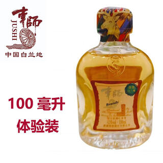 车师100毫升小瓶装白兰地洋酒体验装 酒质优于VSOP白兰地 携带方便 100mL 1瓶 1瓶体验装