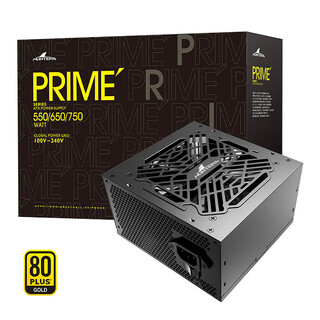Great wall prime series desktop host chassis computer power supply p5 gold medal straight outlet cable 550w black
