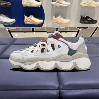 Fila 2025 spring new men's and women's pea shoes casual sports santa shoes f12w m511109 men's fsc 40.5