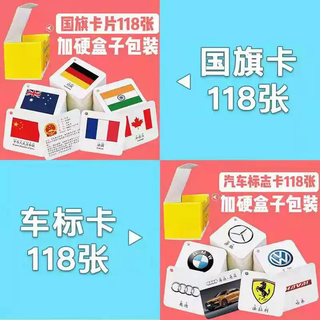 Tian miaomiao children's car logo card car brand logo recognition car logo enlightenment early education cognitive card wall chart toy + car logo card 236 sheets ordinary size 8 rings