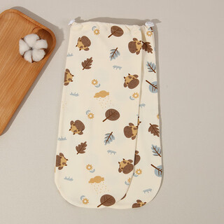 Chuge high-quality socks for sleeping at night, loose pure cotton socks for boys and girls, baby autumn and winter foot covers, warm sleep socks, calf adjustable, 0-1 years old, xs size