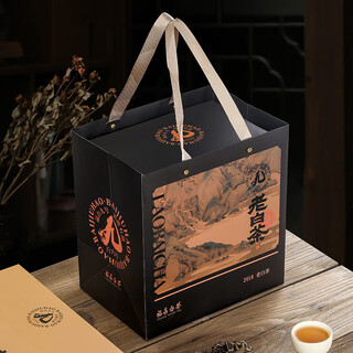 Xuanfuding old white tea sun-dried old fragrant old shoumei tea white tea loose tea gift box source new chenxiang old white tea (with handbag)
