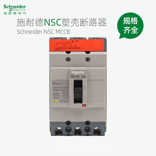 施耐德塑壳断路器NSC60E 100B空气开关60A100A160A250A400A630A 3P 350A 3P 350A