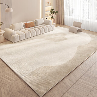 Muni carpet living room no-wash easy care 2025 new cream style sofa floor mat bedroom light luxury high-end anti-slip mat moonlight blend 140*200cm