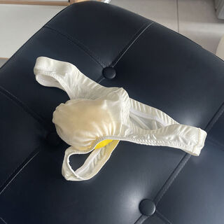 3-pack of blingbling sexy men's thong ice silk t-pants youth low-waist briefs briefs try a single pair of beige m recommended 90-110 jin jin equals 0.5 kg