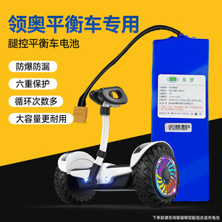 Lingao balance car battery 36v general power lithium battery pack 42v intelligent electric two-wheel parallel car special rechargeable battery balance car with pole balance car battery