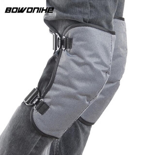 Bovonik knee pads, winter motorcycle electric bottle bike riding warm leg guards, men's and women's protective gear, windproof and cold protection equipment, short style