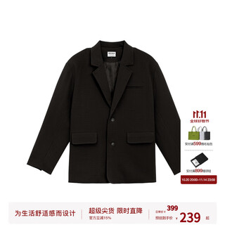Bodydream bm profile suit casual jacket men's textured suit drape jacket/trousers black suit 3xl