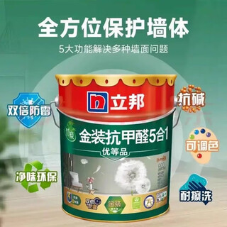 Nippon paint gold purifying 5-in-1 latex paint 18l gold anti-armor 5-in-1 white 18l