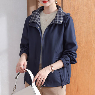 Xuexi's mother autumn clothing 2025 new windbreaker jacket middle-aged and elderly women's clothing spring and autumn great-looking casual large size tops for women