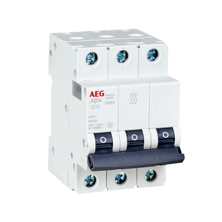 Aeg household leakage protection air switch 1p2p3p4p miniature circuit breaker 3p (a6 circuit breaker # occupies 3 positions) 63a