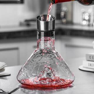 Cristalglass waterfall red wine decanter quick home set luxury high-end glass wine pouring wine storage wine jug