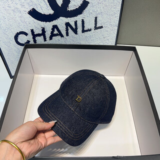 Ji hanwei's new autumn and winter retro denim baseball cap for women, versatile and fashionable, wide brim, face, small big head, duck tongue hat, men's trendy denim blue, adjustable