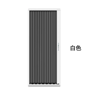 Yusenyi folding king kong mesh anti-theft screen door anti-mosquito and anti-rat retractable push-pull sand door household aluminum alloy invisible screen door aluminum alloy anti-theft screen door white frame