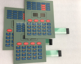 Gst500/5000 fire alarm controller host 20 light button board button film mask