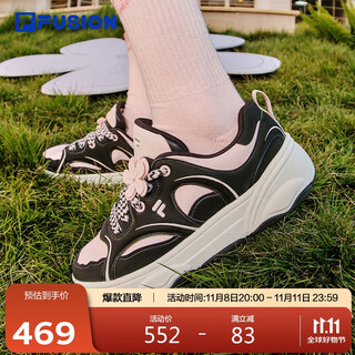 Fila fusion official fashion brand sneakers women's sports shoes windround dx professional skate shoes fashion 2025 spring