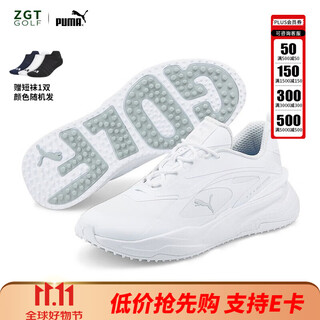 Puma golf shoes men's gs-fast series comfortable casual cushioning sports anti-slip spikeless shoes 37635705 42 uk8.0