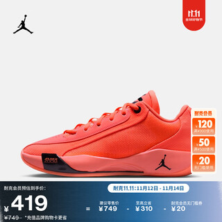 Nike jordan doncic men's actual basketball shoes summer new official jordan luka hf0819 800 bright orange/black 40.5