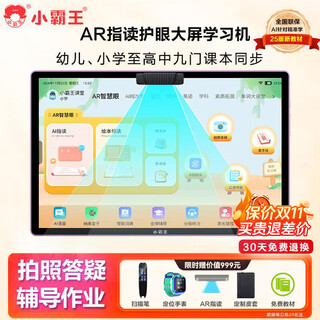 小霸王2025款学习机平板小学生到初中高中教材同步256G英语学习平板电脑辅导早教家教点读机上网课学练 高配版256G丨拍照答疑丨家长管控丨AR指读精准学