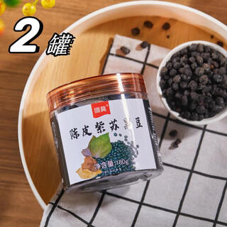 Momo tangerine peel, perilla and black beans are warm, rich, healthy and delicious 180g/can 180g*2 cans