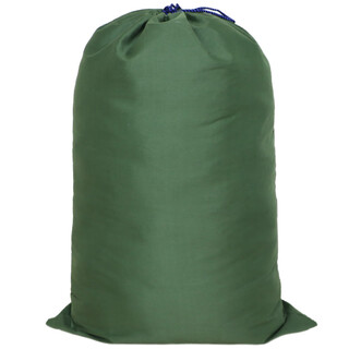 Military green wear-resistant waterproof storage bag oxford cloth clothing quilt dust bag drawstring storage bag moving packing bag military green large size 120*74cm