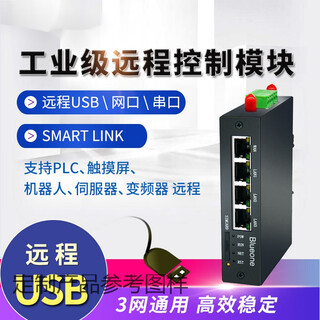 Huajie intelligent control plc remote control module usb network port serial port download program hj8500 monitoring and debugging lanou usb/serial port/network port/wifi