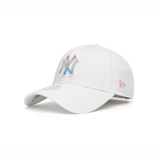 New era new yihua 2024 summer mlb baseball cap ny curved brim hat men's and women's sun hat fashion white s ofm