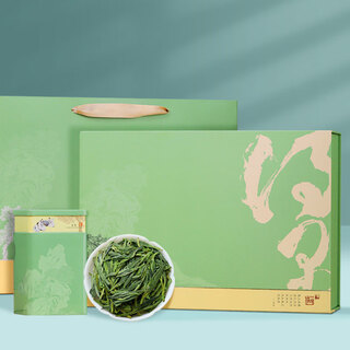 Boxin carefully selected dexian green tea gift box tea green tea longjing biluochun green tea spring tea tea for your own consumption dexian longjing green tea two cans gift box 200g