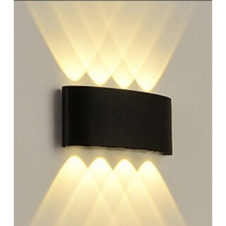 Yilin outdoor wall light up and down light-emitting exterior wall light minimalist led outdoor lighting double-head courtyard waterproof wall light b15-8w white light w