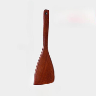 Xu nian solid wood spatula, solid wood cooking spatula, natural wood spatula, wooden rice spatula, wooden spatula, no wax, slanted spatula, high temperature resistance, no odor, no damage to the pot